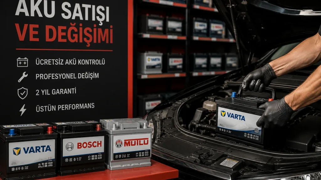 Akü Satışı ve Değişimi görseli